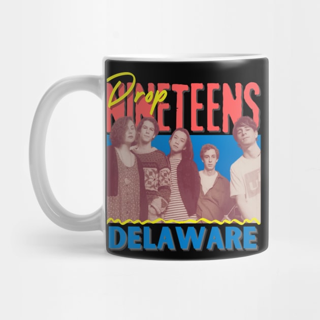 Drop Nineteens Vintage 1990 // Delaware Original Fan Design Artwork by A Design for Life